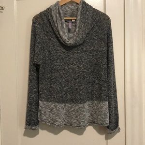 Knit cowl neck pullover